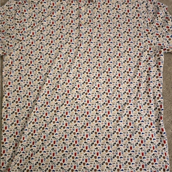 Rhoback Patterned Polo - Picture 2 of 4